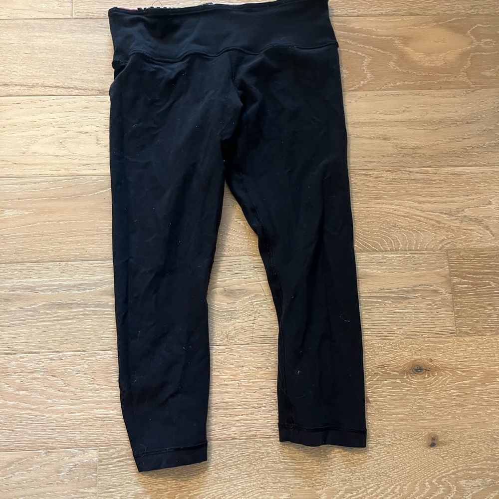 Lululemon reversible wunder under leggings